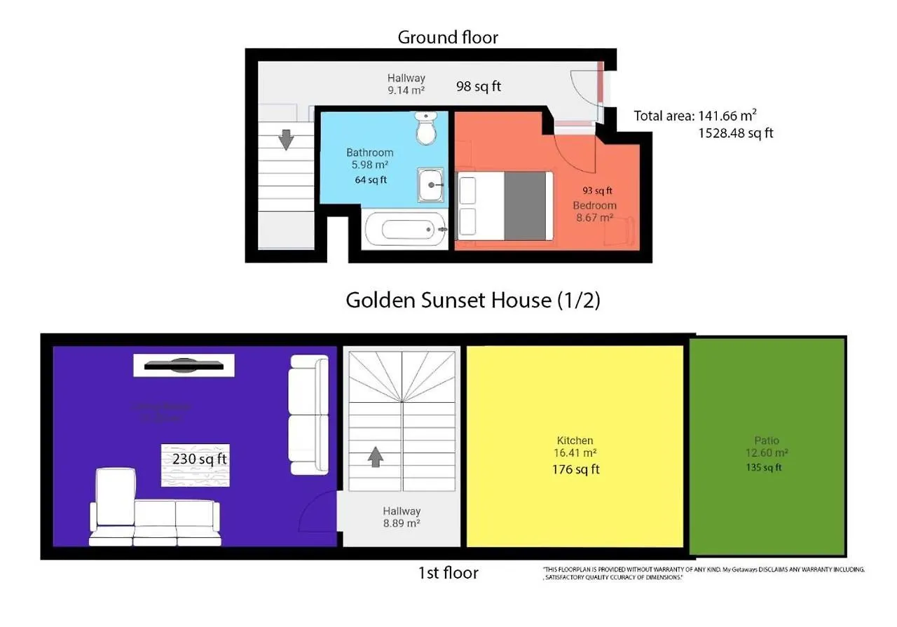 Golden Sunset House With Free Parking By My Getaways Villa Brighton United Kingdom
